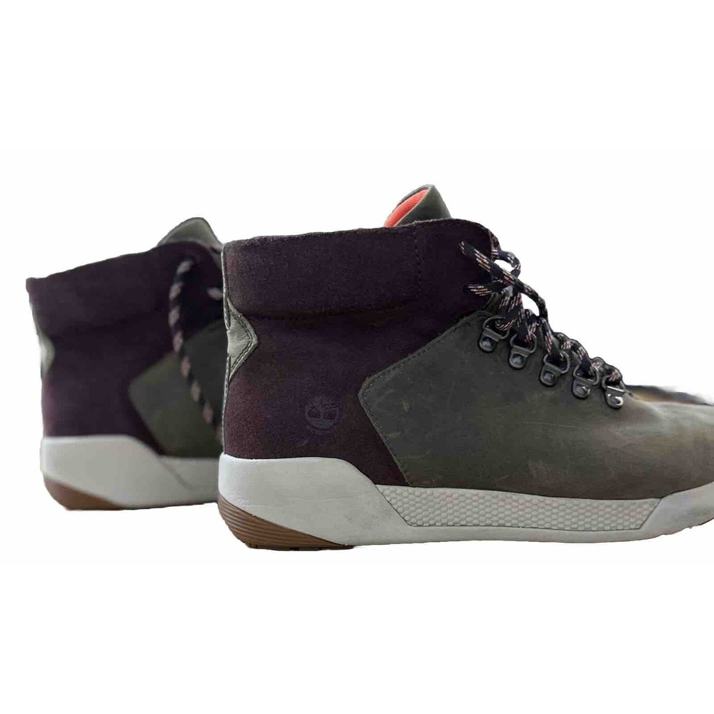 Timberland Kiri Up Waterproof Hiker Boots Sneaker Womens 11 Purple Olive A25AX